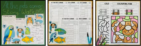 Bild in der Beschreibung des Unterrichtsmaterials PETS - English Bundle von MyTeachingFactory #6