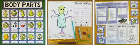 Bild in der Beschreibung des Unterrichtsmaterials BODY PARTS - English Bundle von MyTeachingFactory #3