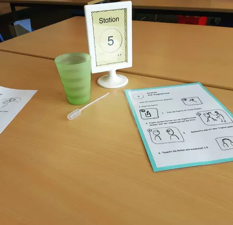 Bild in der Beschreibung des Unterrichtsmaterials Die Sinn - Auge - Experimente zum Sehen von schulemachtspass #2