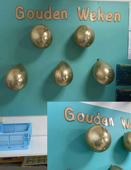 Bild in der Beschreibung des Unterrichtsmaterials Gouden weken bundel von Welkom bij juf Jana #1
