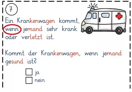 Bild in der Beschreibung des Unterrichtsmaterials Lesepass Sätze, Frage und Antworten Fahrzeuge Satzverständnis von Grubär #1