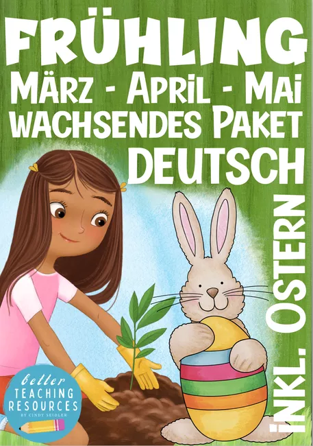 Bild in der Beschreibung des Unterrichtsmaterials Sag es nicht! Ostern / Frühling von Better Teaching Resources I Cindy Seidler #1