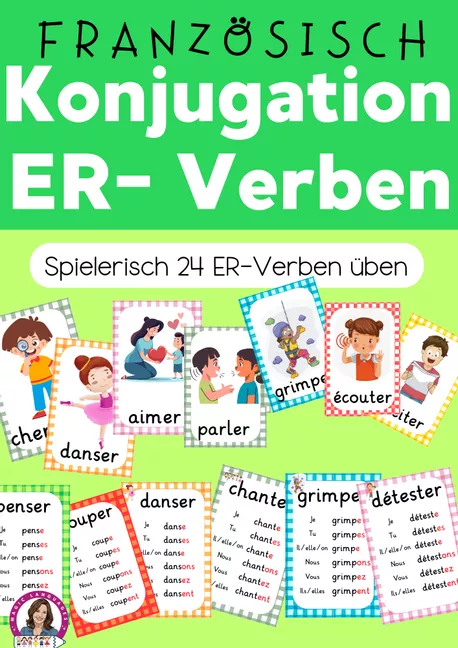 Bild in der Beschreibung des Unterrichtsmaterials Escape Room Französisch - Schulmaterialien, Fächer, Wochentage von Magic Learning Tools Diana #2