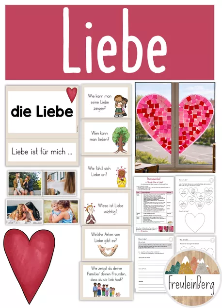 Bild in der Beschreibung des Unterrichtsmaterials 6. Stunde: Was ist Liebe? (inkl. Stundenentwurf) von FreuleinBerg #1