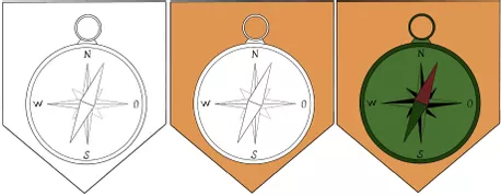 Bild in der Beschreibung des Unterrichtsmaterials Wimpelkette Girlande Abschluss Grundschule 4. Klasse von Grubär #1