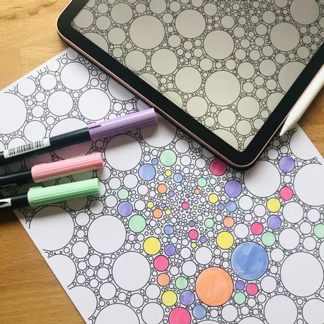 Bild in der Beschreibung des Unterrichtsmaterials Tolle und witzige Mandalas - #Edukiknaller2021 Wachsendes Materialpaket 2 von Quirlidoodle #1