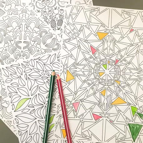 Bild in der Beschreibung des Unterrichtsmaterials Tolle und witzige Mandalas - #Edukiknaller2021 Wachsendes Materialpaket 2 von Quirlidoodle #3