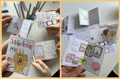 Bild in der Beschreibung des Unterrichtsmaterials Meine Stärken - Minibuch mit kreativen Impulsen / Sketchnotes von Doodleteacher #2