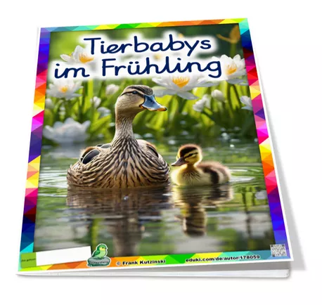 Bild in der Beschreibung des Unterrichtsmaterials Frühling - Abschreibübung "Neue Tierbabys" in Grundschrift von Stolpersteine #16
