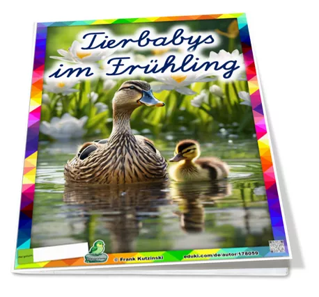 Bild in der Beschreibung des Unterrichtsmaterials Frühling - Abschreibübung "Neue Tierbabys" in Lateinischer Ausgangsschrift von Stolpersteine #18