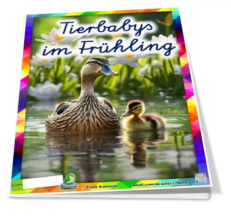 Bild in der Beschreibung des Unterrichtsmaterials Frühling - Abschreibübung "Neue Tierbabys" in Vereinfachter Ausgangsschrift von Stolpersteine #19