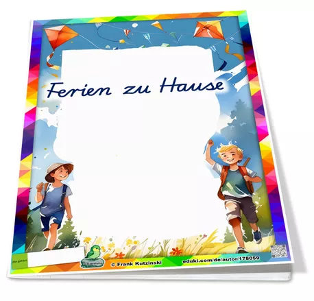 Bild in der Beschreibung des Unterrichtsmaterials Sommer - Abschreibübung "Ferien zu Hause" in Schulausgangsschrift und in 2 Schwierigkeitsstufen von Stolpersteine #19