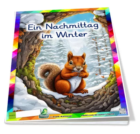 Bild in der Beschreibung des Unterrichtsmaterials Abschreibübung in 7 Schul-Druckschriften "Im Winter Tiere beobachten" (D-A-CH) von Stolpersteine #19