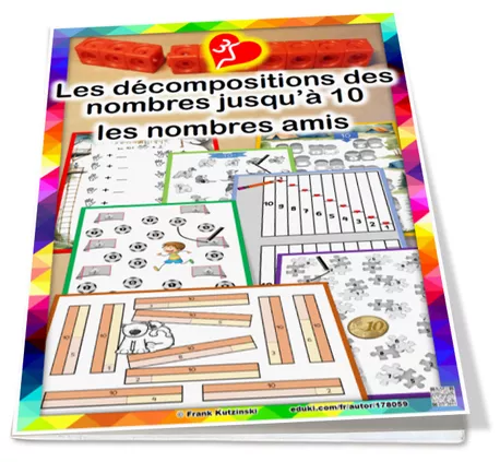 Bild in der Beschreibung des Unterrichtsmaterials Les décompositions des nombres jusqu’à 10 – les nombres amis von Obstacles #2