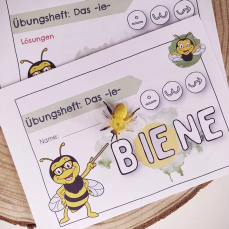 Bild in der Beschreibung des Unterrichtsmaterials Der lange i-Laut - Übungsheft (Klasse 2) von Papillionis #1