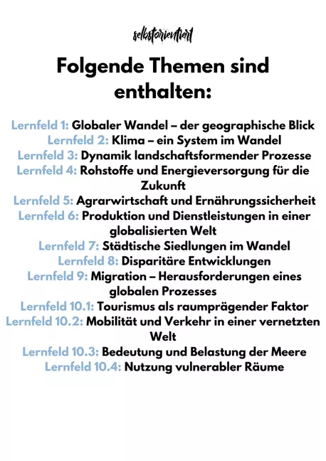 Bild in der Beschreibung des Unterrichtsmaterials Lehrplan im Fach Erdkunde - Gesamte GoST in Rheinland-Pfalz von selbstorientiert #1