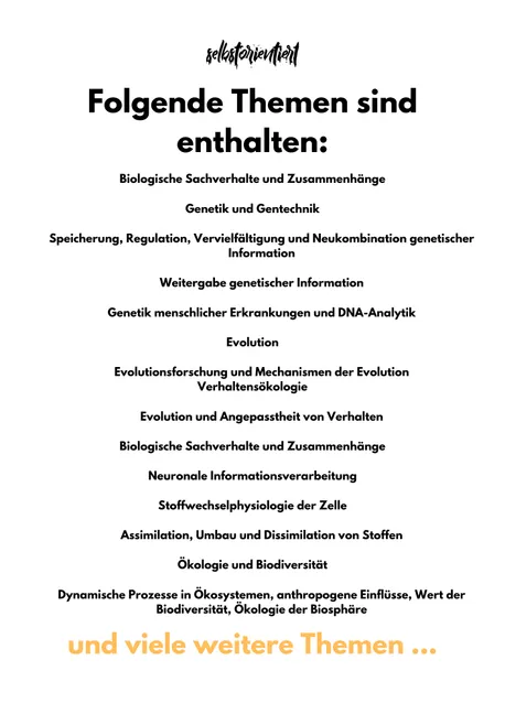 Bild in der Beschreibung des Unterrichtsmaterials Lehrplan PLUS Biologie in der SEK II - Bayern | Grundlegendes und erhöhtes Anforderungsniveau von selbstorientiert #2