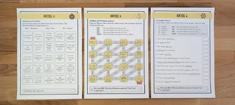 Bild in der Beschreibung des Unterrichtsmaterials Escape Room Deutsch Klasse 5/6 – Satzglieder bestimmen und üben von Brighter Day Classroom #3