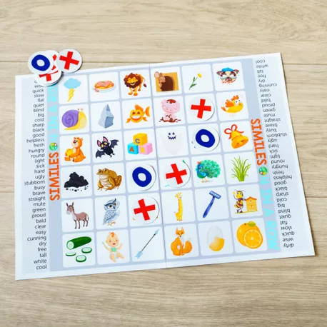 Bild in der Beschreibung des Unterrichtsmaterials Similes 7in1 von Language Stuff #3