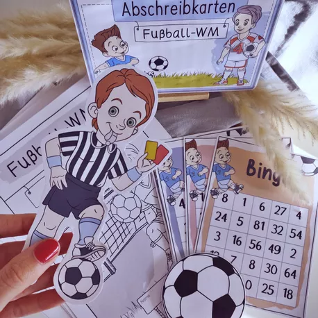 Bild in der Beschreibung des Unterrichtsmaterials Sparpaket | Fußball-WM 2022 von Papillionis #1