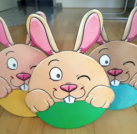 Bild in der Beschreibung des Unterrichtsmaterials Frühling - Ostern: Wackelbilder - Wachsendes Materialpaket von Buntspecht #3