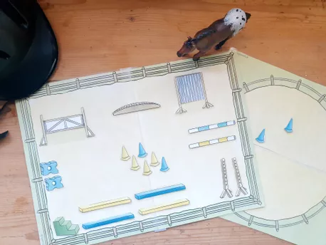 Bild in der Beschreibung des Unterrichtsmaterials Reiten mit Plan von Seppiswelt #1