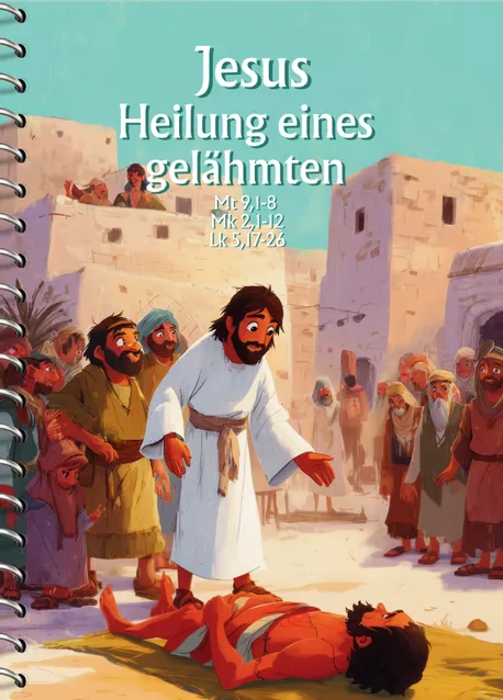 Bild in der Beschreibung des Unterrichtsmaterials Jesus segnet die Kinder - Kindersegnung Klasse 1 (Mk 10, 13-16) von KreideMagie #1
