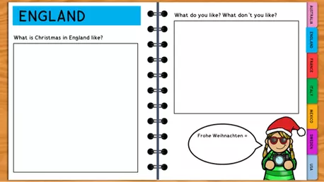 Bild in der Beschreibung des Unterrichtsmaterials Christmas around the world - interaktive PDF Dateien von Connect2Calm (elesana) #5