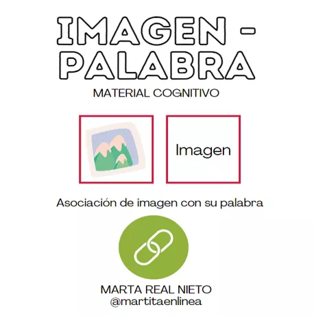 Bild in der Beschreibung des Unterrichtsmaterials Asociación imagen palabra - MRN von MartitaEnLinea #1