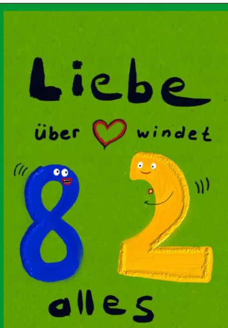 Bild in der Beschreibung des Unterrichtsmaterials Kartenspiel — Liebe überwindet alle Grenzen von Mieke #1
