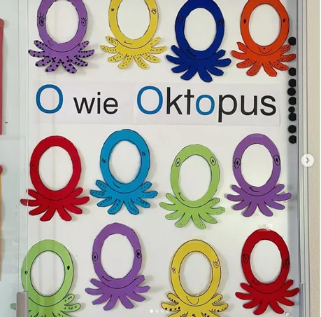 Bild in der Beschreibung des Unterrichtsmaterials O wie Oktopus - Bastelvorlage von Klassentraum(1) #1