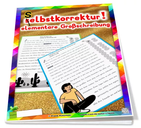 Bild in der Beschreibung des Unterrichtsmaterials Selbstkorrektur - elementare Großschreibung (Satzanfänge und Nomen) (D-A-CH) von Stolpersteine #4
