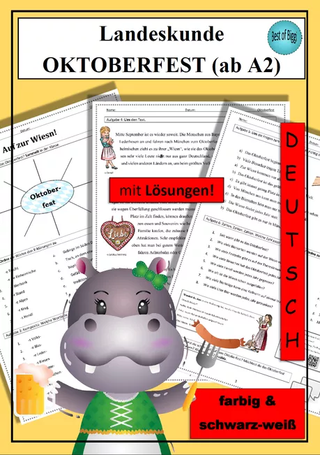 Bild in der Beschreibung des Unterrichtsmaterials Suchsel Oktoberfest von Best_of_Biggi #1