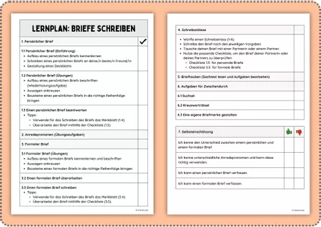 Bild in der Beschreibung des Unterrichtsmaterials Briefe schreiben | Klasse 5-6 | Materialpaket von Colored Lines #2