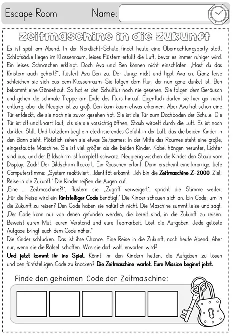 Bild in der Beschreibung des Unterrichtsmaterials Komplettpaket - Zeitformen - Präsens, Präteritum, Perfekt, Futur von Odd Bird & Company #2