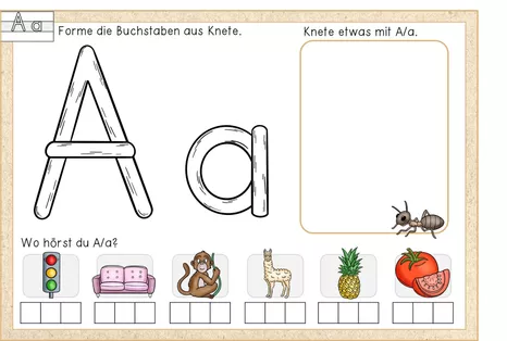 Bild in der Beschreibung des Unterrichtsmaterials Komplettpaket - Zahlen & Buchstaben einführen und kneten im Anfangsunterricht von Odd Bird & Company #1