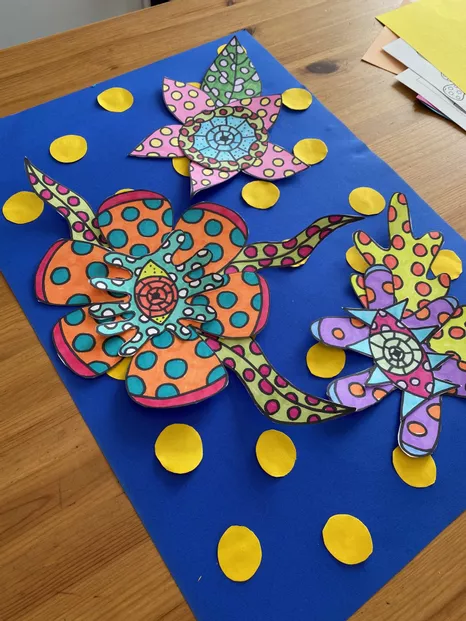 Bild in der Beschreibung des Unterrichtsmaterials Yayoi Kusama - Komplettpaket mit 3 Kunstprojekten & Flipbook von Odd Bird & Company #1