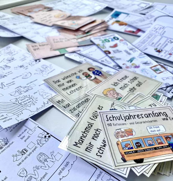 Bild in der Beschreibung des Unterrichtsmaterials Back to school 2021 - Starter BUNDLE von Doodleteacher #1
