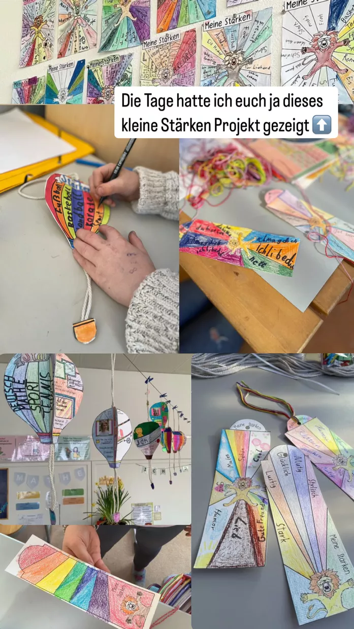 Bild in der Beschreibung des Unterrichtsmaterials Stärken stärken - Kleines Kreativpaket Grundschule von Doodleteacher #1