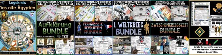 Bild in der Beschreibung des Unterrichtsmaterials Renaissance BUNDLE - digital + analog - Selbstständiges Lernen, Distanzunterricht + Homeschooling | Sofort einsetzbar von TeacherManuElla #1
