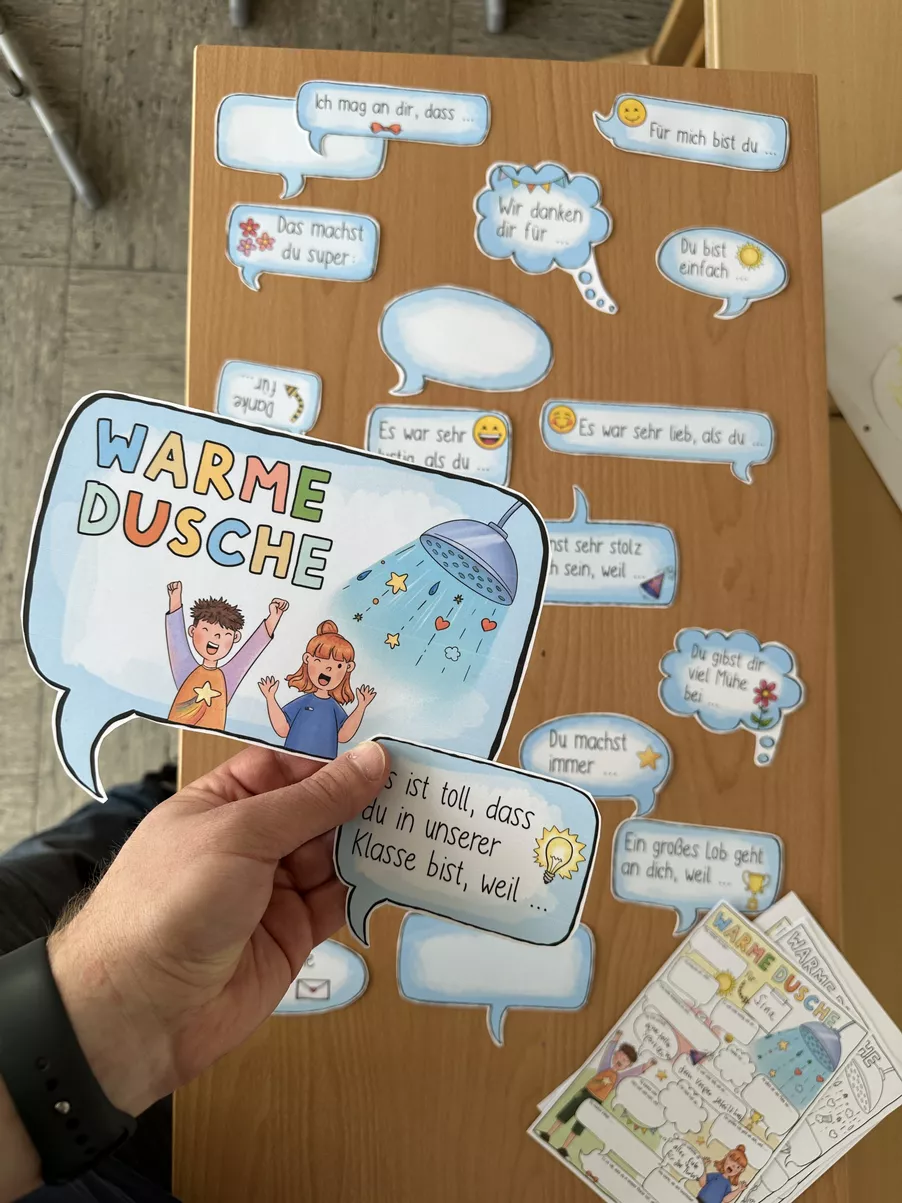 Bild in der Beschreibung des Unterrichtsmaterials Warme Dusche in der Grundschule 🚿 - Paket 2026 / Ritual von Doodleteacher #2