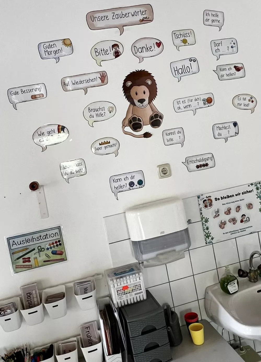 Bild in der Beschreibung des Unterrichtsmaterials Magische Worte ⭐️ / Unsere Zauberwörter / Zauberworte - PAKET Soziales Miteinander von Doodleteacher #4