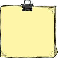 Cliparts Zettel Papier Notizzettel kommerzielle Cliparts Zettel Papier Notizzettel kommerzielle