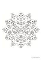 Weihnachten-Mandalas – 8 Weihnachtsmandalas zum Ausmalen