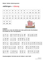 Geheimschrift - Rätsel Wikinger – Unterrichtsmaterial im Fach