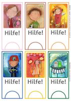 Hilfekärtchen „Ich brauche Hilfe“ - Version 2 – Unterrichtsmaterial im ...