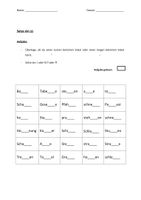 Doppelkonsonanten – Unterrichtsmaterial im Fach Deutsch