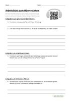 Arbeitsblätter zum Thema "Entwicklungsland" + Lösung & MP3 + – Unterrichtsmaterial in den