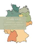 Stumme karte deutschland angrenzende länder