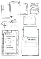 Lapbookvorlagen Fur Die Buchprasentation Unterrichtsmaterial In Den Fachern Deutsch Fachubergreifendes